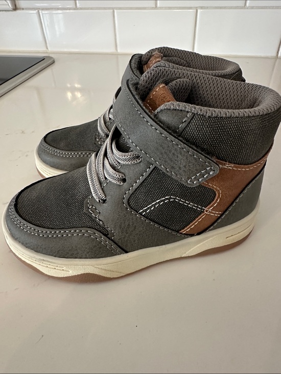 Stride Rite Other - Stride Rite Colby 360 Gray High-Top Sneakers Boots Toddler Boys 7